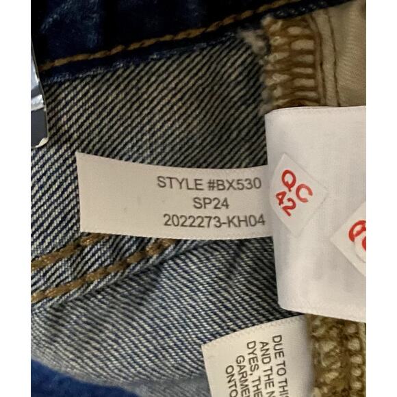 J.Crew Jean Women Size 32 Tall Blue High-Rise Straight-Leg Button-Fly NWT - Picture 11 of 12